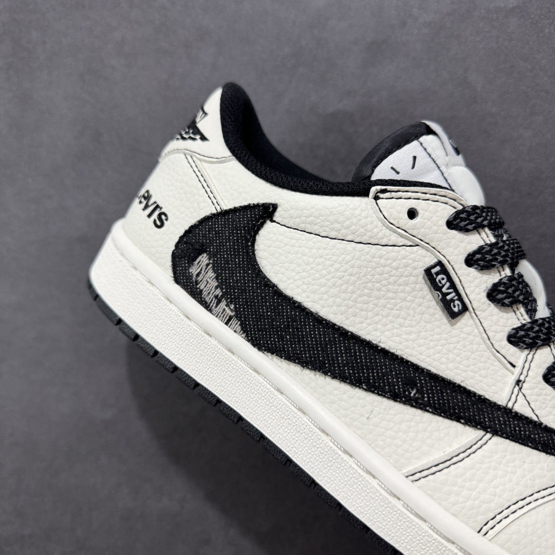 Levis x Jordan 1 Low AJ1 乔1李维斯联名 低帮文化休闲板鞋 LE2436-135