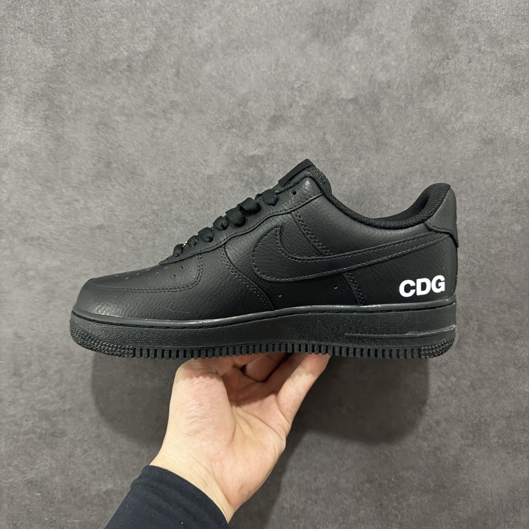 【定制版】Black COMME DES GARCONS ×Nike Air Force 1 Low CDG联名空军一号低帮休闲板鞋 IB9949-001