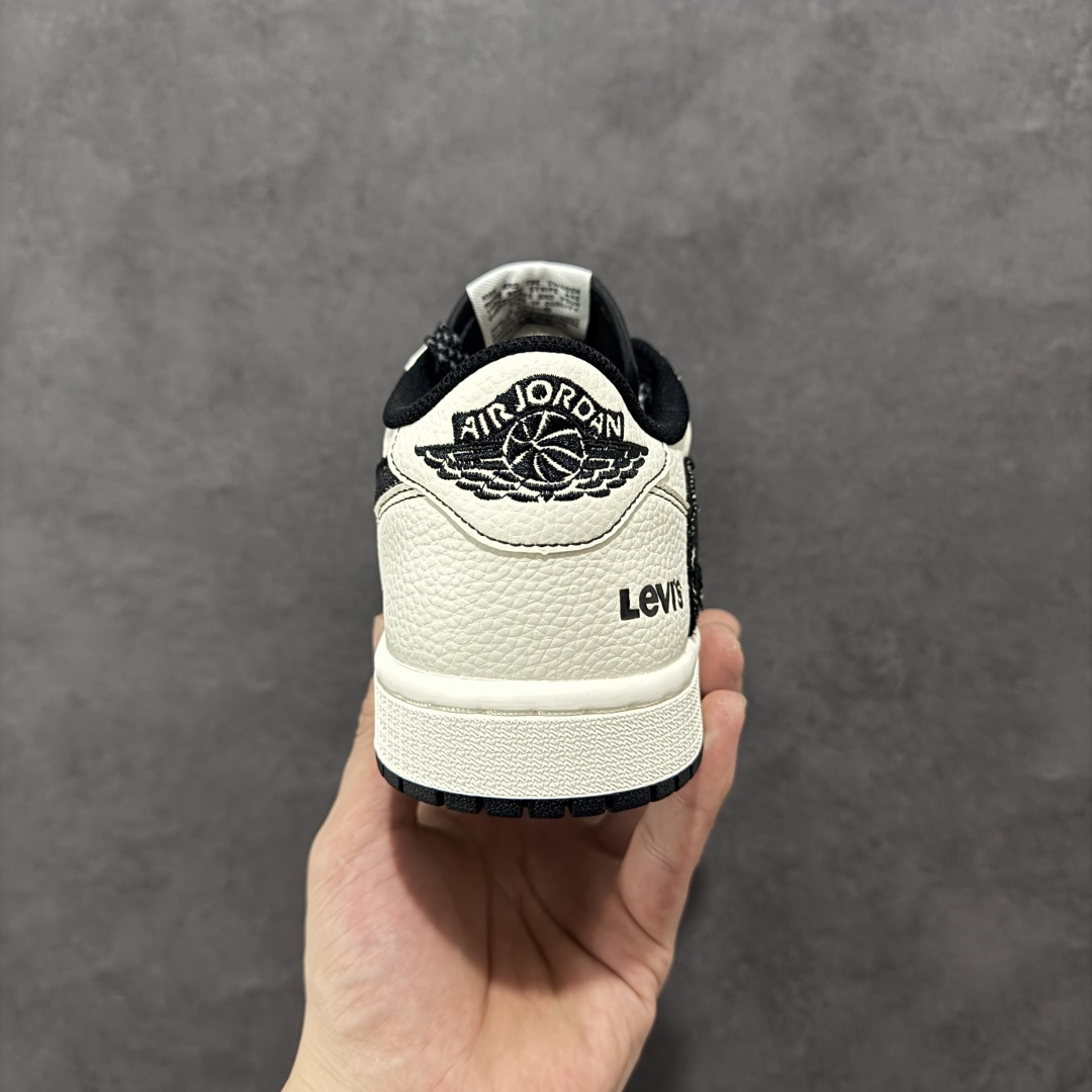 Levis x Jordan 1 Low AJ1 乔1李维斯联名 低帮文化休闲板鞋 LE2436-135