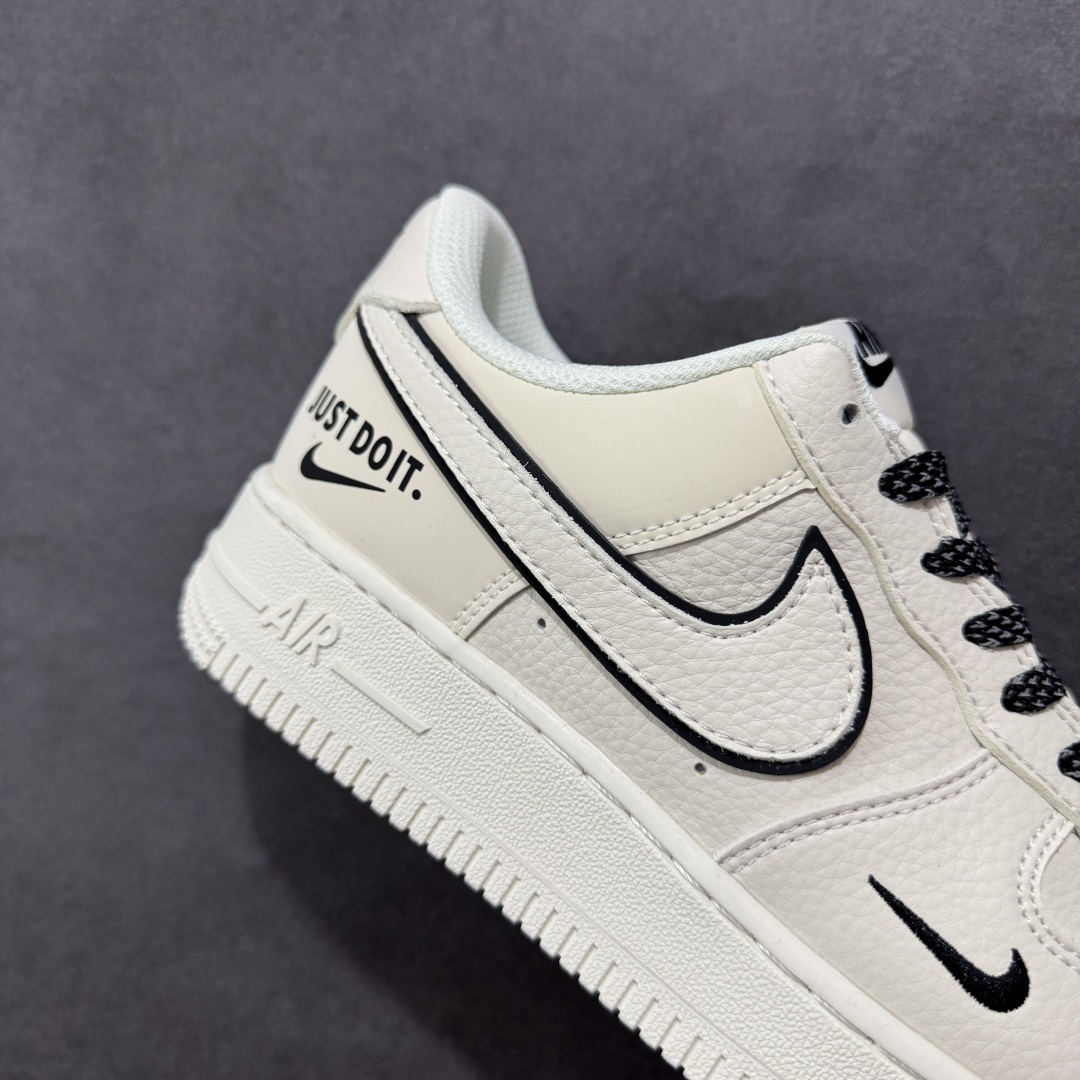【定制版】Nike Air Force 1'07 Low Justdoit 灰蓝牛仔 空军一号低帮休闲板鞋 CS5288-012