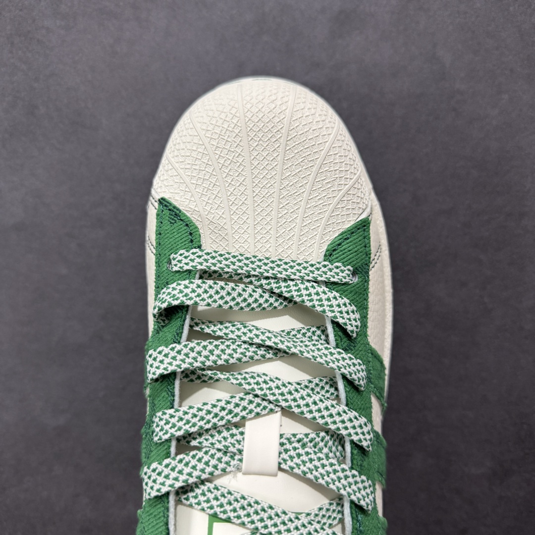 【定制版】AD Originals Superstar x Louis Vuitton 白绿 XS0017