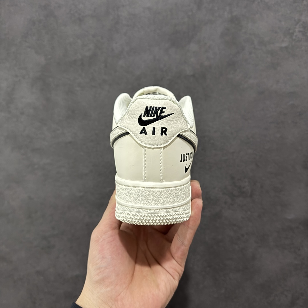 【定制版】Nike Air Force 1'07 Low Justdoit 灰蓝牛仔 空军一号低帮休闲板鞋 CS5288-012