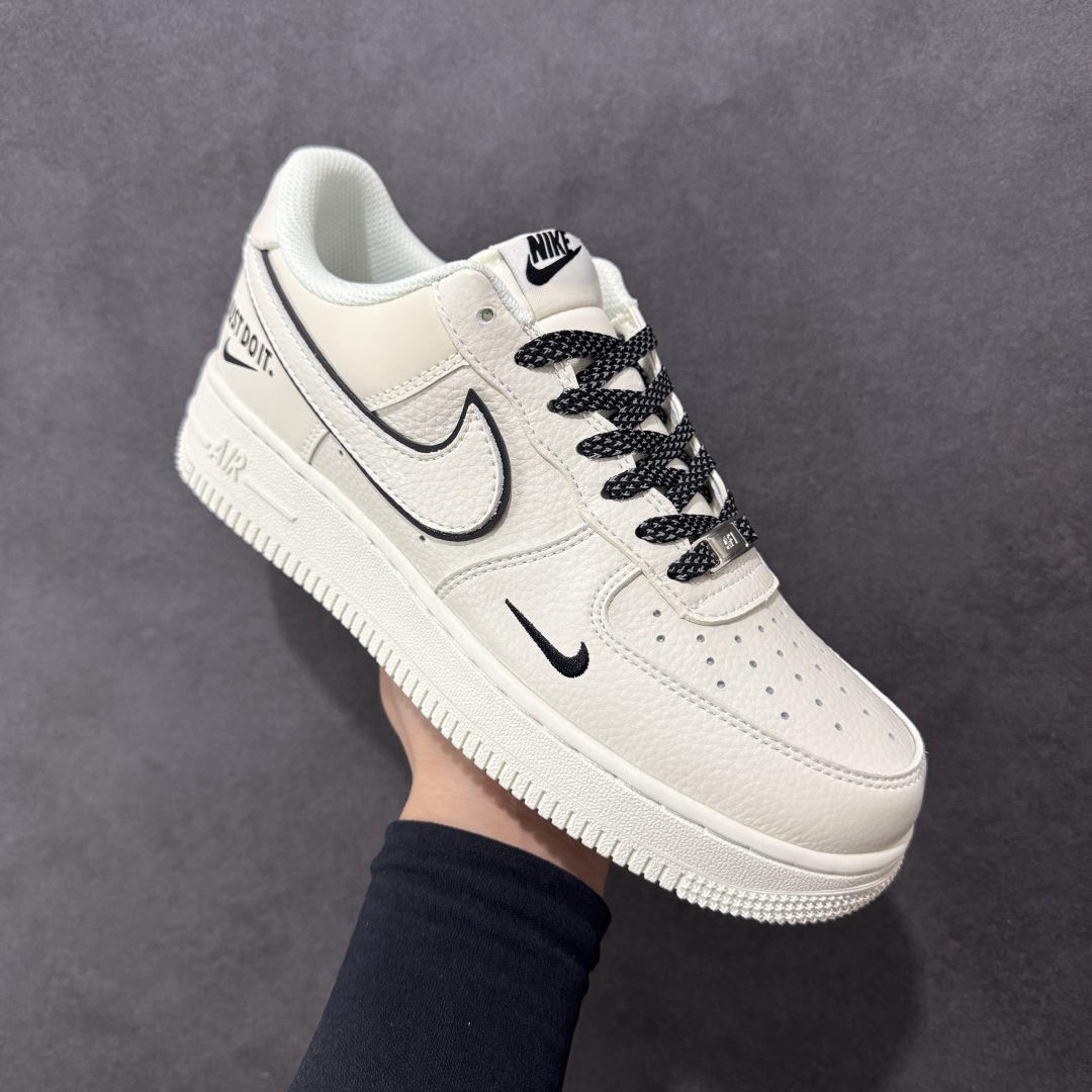 【定制版】Nike Air Force 1'07 Low Justdoit 灰蓝牛仔 空军一号低帮休闲板鞋 CS5288-012