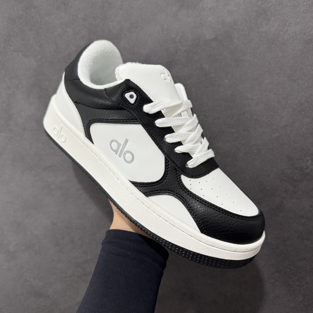 图片[3]-【公司级】alo25ss 春夏新款 拼色小白鞋厚底舒适休闲款 alo比耐克更懂女生！上脚超级百搭！而且超级舒适！是厚底款但是上脚一点都不沉重！ 非常轻便！套上袜套搭配更好看！而且还是明星同款推荐～上脚增高显腿细！ 超级适合我们小个子女生～鞋子整体也是经典的拼色撞色设计搭配鞋面细腻的真皮纹路肌理感！！ 尺码：36 36.5 37.5 38 38.5 39 40 40.5 41 42 42.5 43 44 44.5 45-选品中心