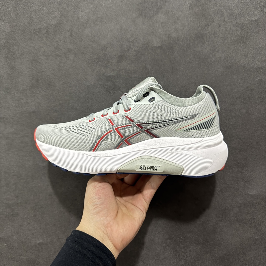 图片[2]-【公司级】Asics Gel-Kayano 31代 运动休闲透气专业跑鞋   #原档案据数开发楦型纸版 原装印尼工代进口单丝纤维程工网布鞋面，更贴合脚型和舒适透气，后跟稳定片带来合脚舒适的穿着感优化后的GEL，提供更好的缓冲保护性，FLYTEFOAM BLAST中底科技，兼具轻量、缓冲、回弹，提升跑步推进力，给跑步健将营造新的跑步体验。   尺码：36 37 37.5 38 39 39.5 40 40.5 41.5 42 42.5 43.5 44 45-选品中心