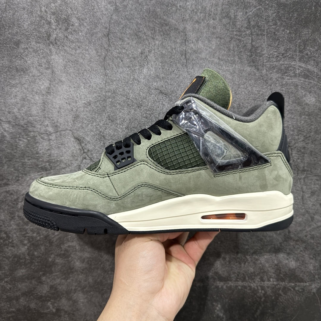 【代购纯原】UNDEFEATED x Jordan Air Jordan 4 AJ4舒适百搭 防滑耐