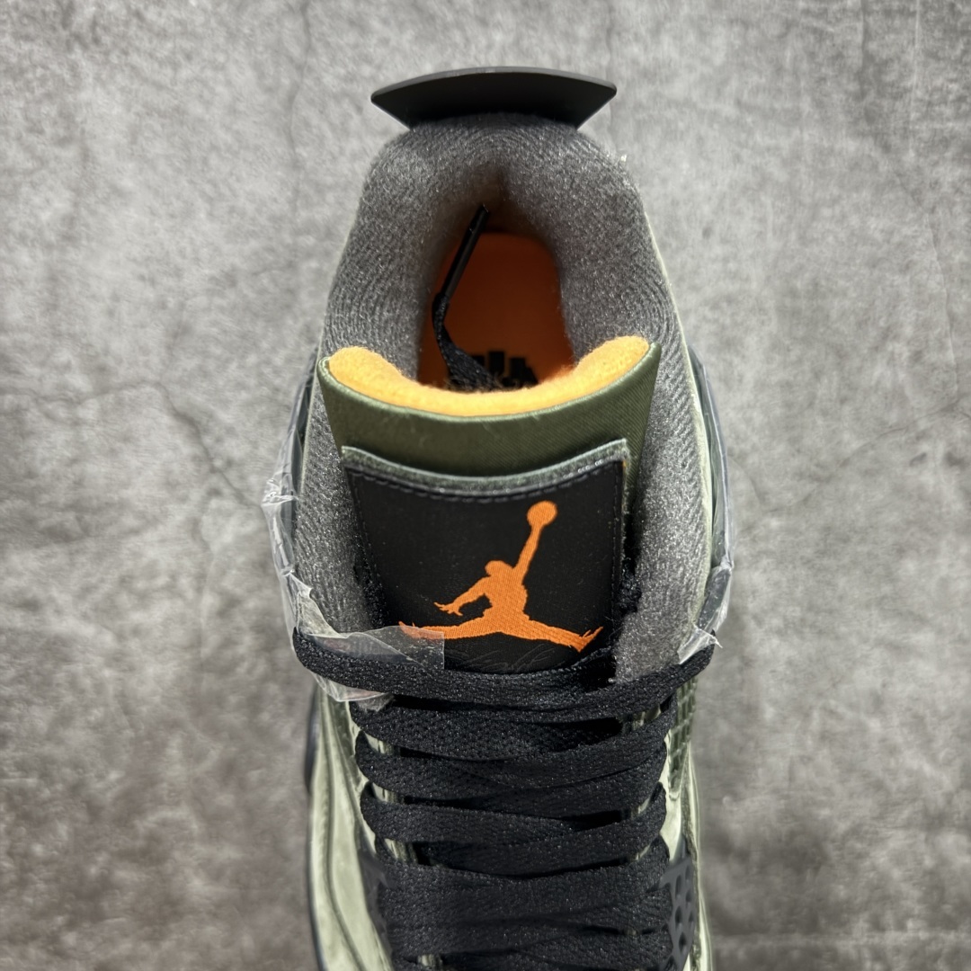 【代购纯原】UNDEFEATED x Jordan Air Jordan 4 AJ4舒适百搭 防滑耐