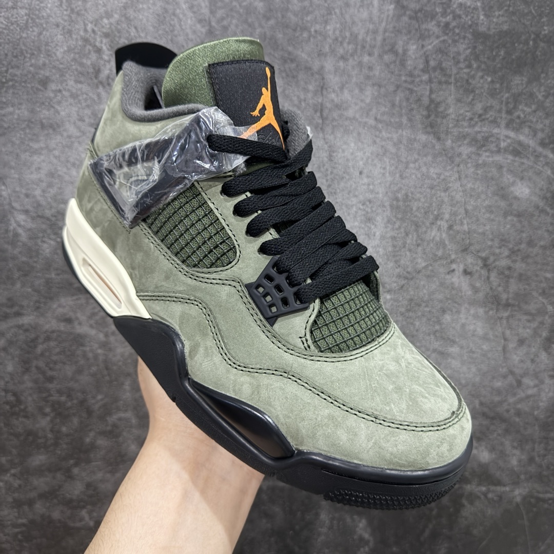 【代购纯原】UNDEFEATED x Jordan Air Jordan 4 AJ4舒适百搭 防滑耐