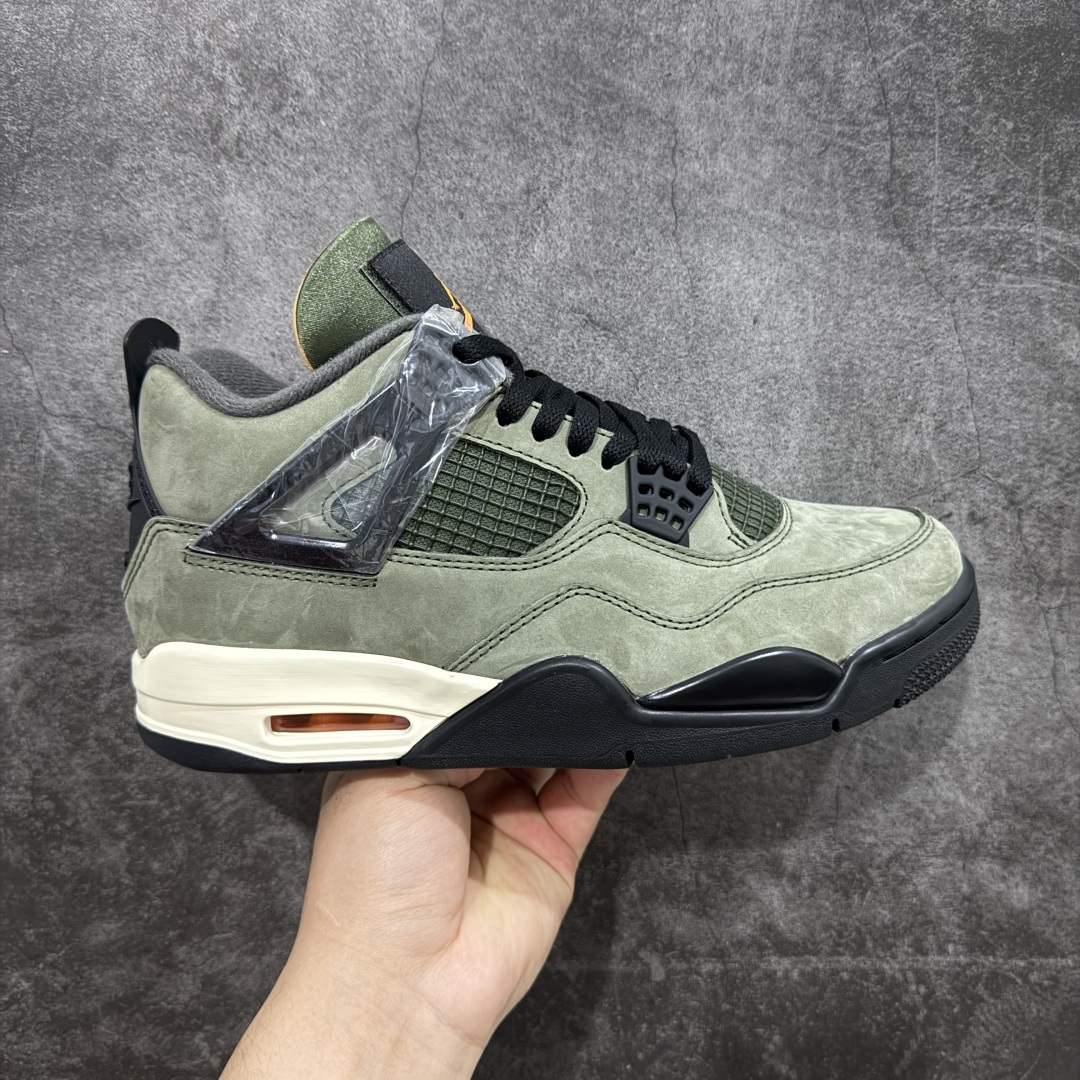 【代购纯原】UNDEFEATED x Jordan Air Jordan 4 AJ4舒适百搭 防滑耐