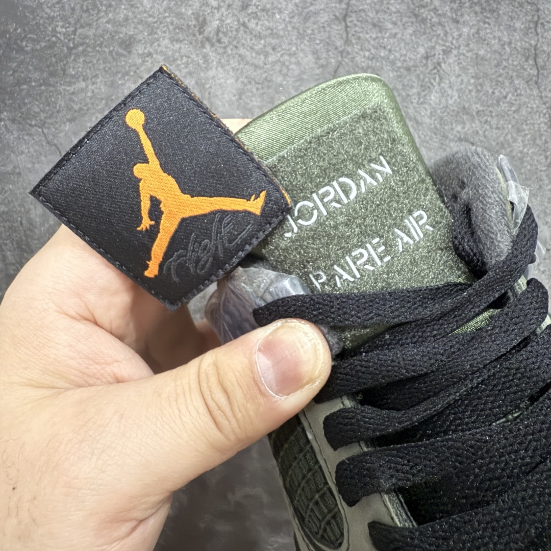【代购纯原】UNDEFEATED x Jordan Air Jordan 4 AJ4舒适百搭 防滑耐