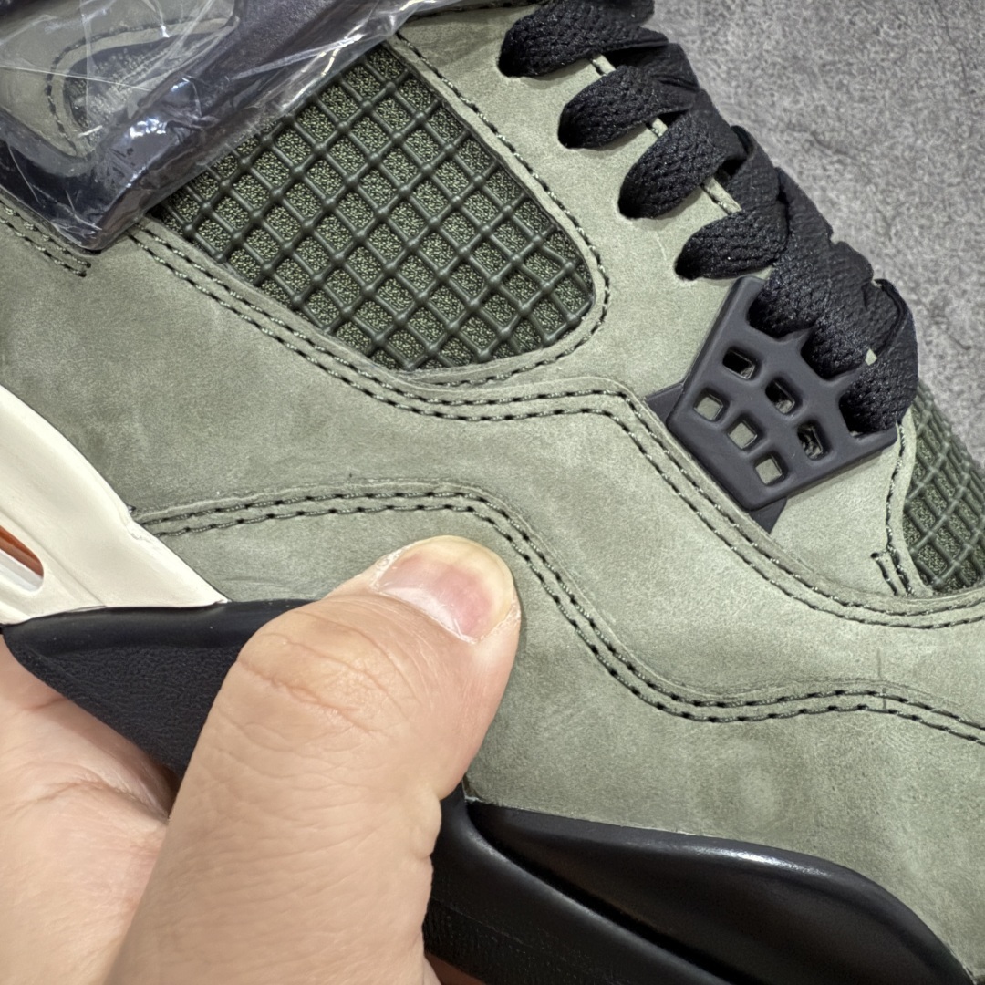 【代购纯原】UNDEFEATED x Jordan Air Jordan 4 AJ4舒适百搭 防滑耐