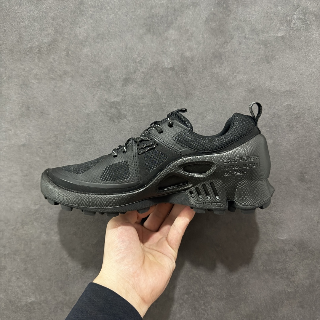 图片[2]-【广东版】Ecco 爱步 健步探索系列 BIOM防滑真皮运动鞋 牛皮鞋面 纹理自然 柔韧耐穿 直接注塑工艺连接鞋面与鞋底 一体成型 合脚耐穿 橡胶外底 适应多种地形 防滑耐磨 强劲抓地 BIOM核心自然律动科技 符合人体工学 长效缓震 能量回弹 踏风前行 自然律动 裸足科技 尺码：39 40 41 42 43 44-选品中心