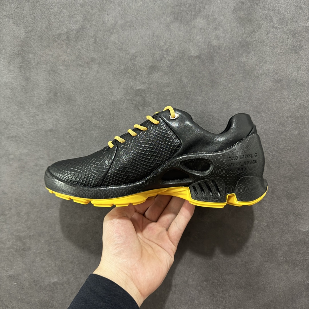 图片[2]-【广东版】Ecco 爱步 健步探索系列 BIOM防滑真皮运动鞋 牛皮鞋面 纹理自然 柔韧耐穿 直接注塑工艺连接鞋面与鞋底 一体成型 合脚耐穿 橡胶外底 适应多种地形 防滑耐磨 强劲抓地 BIOM核心自然律动科技 符合人体工学 长效缓震 能量回弹 踏风前行 自然律动 裸足科技 尺码：39 40 41 42 43 44-选品中心