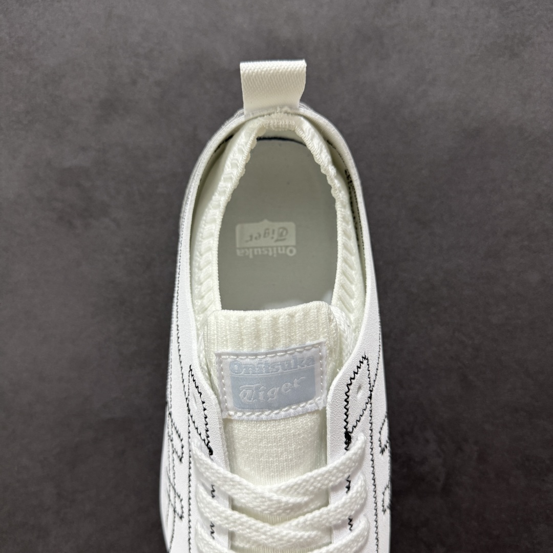 图片[7]-【公司级】亚瑟士 Onitsuka Tiger 鬼塚虎 SCLAW 鬼冢虎 轻便舒适 防滑耐磨透气支撑 低帮 生活休闲鞋 男女同款 复古美学极简风格，配色独具个性又超级好看。鞋口织物收口，经典鞋袜一体，明线设计标志性 logo，太亮眼啦！整体采用织物和柔软皮革拼接，时尚质感满满。关键是上脚舒服得不得了，巨好穿！不管是日常搭配还是运动，它都能完美胜任。别再犹豫，赶紧把它带回家！#鬼塚虎#明星同款 #舒适好穿 #夏日宝藏透气蓝球鞋 #夏日宝藏休闲老爹鞋#酷飒男女情侣款宝藏鞋。 尺码：36-45含半码-选品中心