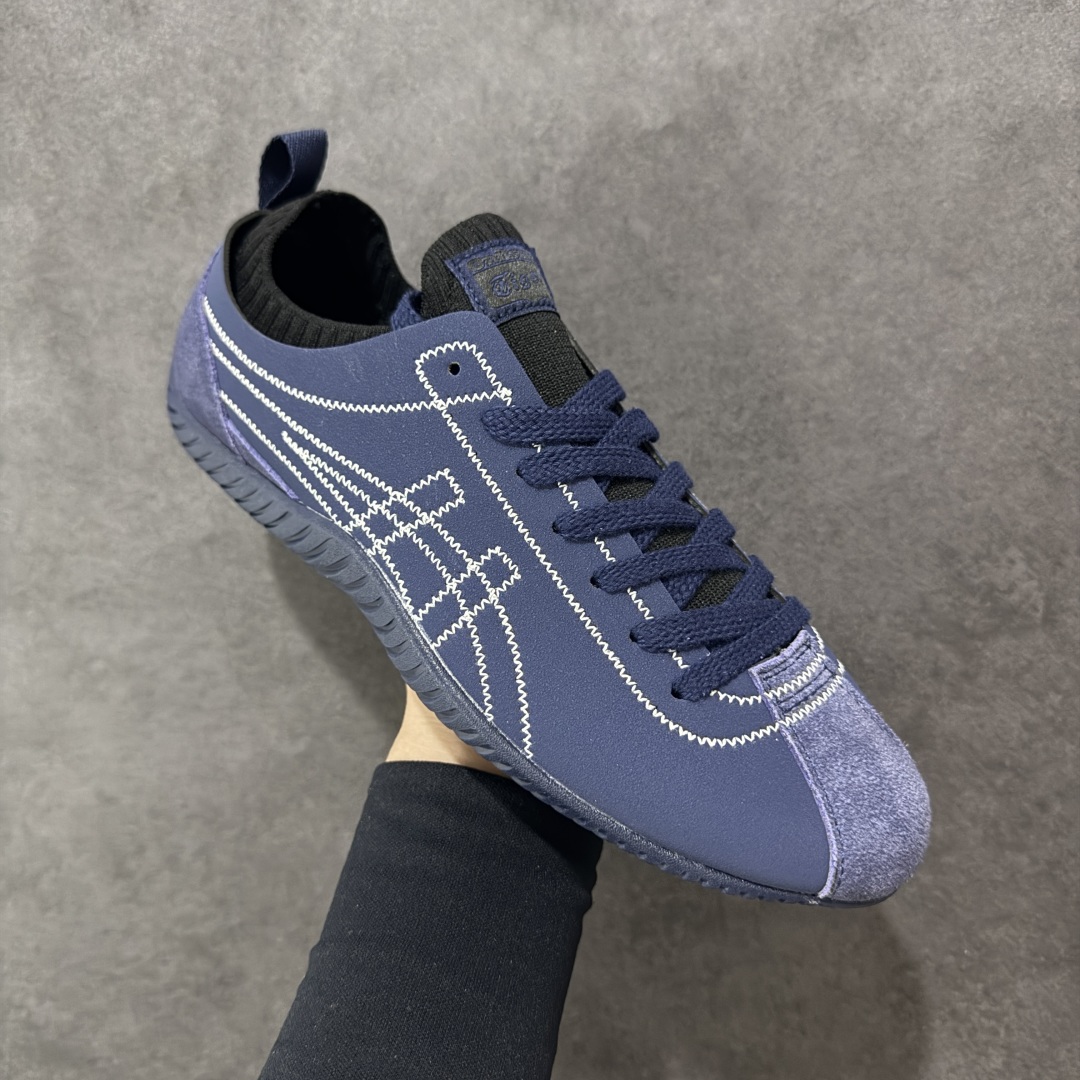 图片[3]-【公司级】亚瑟士 Onitsuka Tiger 鬼塚虎 SCLAW 鬼冢虎 轻便舒适 防滑耐磨透气支撑 低帮 生活休闲鞋 男女同款 复古美学极简风格，配色独具个性又超级好看。鞋口织物收口，经典鞋袜一体，明线设计标志性 logo，太亮眼啦！整体采用织物和柔软皮革拼接，时尚质感满满。关键是上脚舒服得不得了，巨好穿！不管是日常搭配还是运动，它都能完美胜任。别再犹豫，赶紧把它带回家！#鬼塚虎#明星同款 #舒适好穿 #夏日宝藏透气蓝球鞋 #夏日宝藏休闲老爹鞋#酷飒男女情侣款宝藏鞋。 尺码：36-45含半码-选品中心