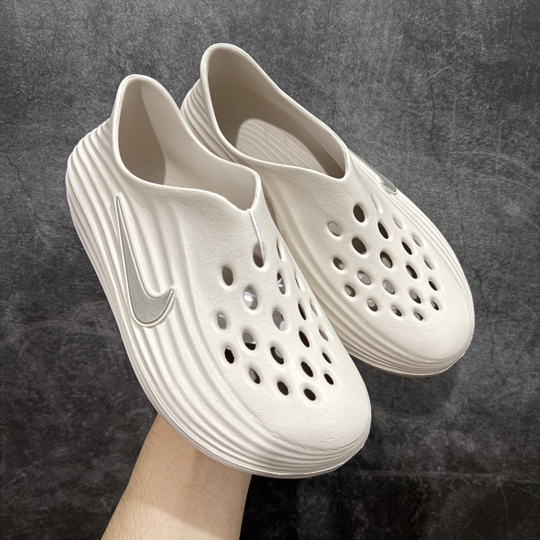 【LW版本】Nike Reactx Rejuven 8 耐克新款夏季沙滩凉鞋拖鞋洞洞鞋 HV5060-100 正确组合底 超高清洁度 完美版型 区别市面通货 采用质感柔软且出众回弹的 ReactX泡绵,发泡组合大底 脚感十分舒适,缔造非凡舒适的日常穿着体验,助你保持活力。  尺码:36-49.5-选品中心