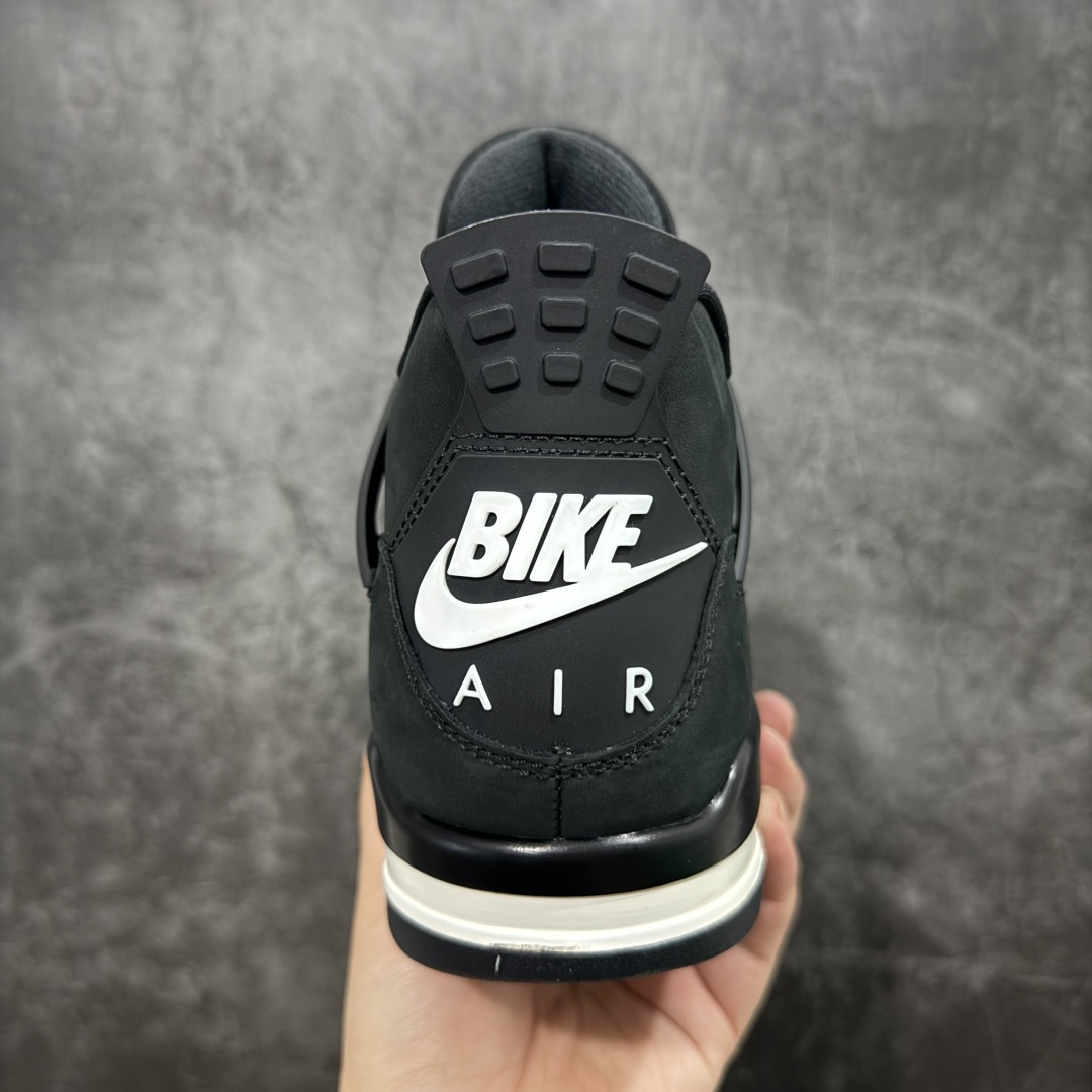 图片[4]-【原厂版】 Nigel Sylvester x Air Jordan AJ4 Retro 联名黑魂 黑砖 货号：HF4340-001 全新升级改良 原鞋原楦原纸板同源开发 完美呈现乔4的版型 内侧正确双色网格 还原细节 原厂皮料 正确气垫颜色 正确网格工艺 正确拉帮工艺 全鞋原装材料制作 原档案原模具打造 支持全方位与正品对比 尺码：40 40.5 41 42 42.5 43 44 44.5 45 46 47.5-选品中心