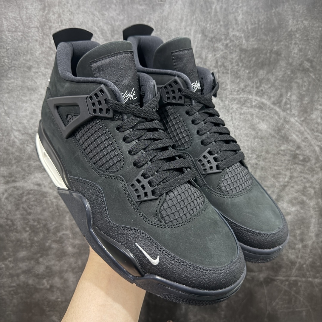 【原厂版】 Nigel Sylvester x Air Jordan AJ4 Retro 联名黑魂 黑砖 货号:HF4340-001 全新升级改良 原鞋原楦原纸板同源开发 完美呈现乔4的版型 内侧正确双色网格 还原细节 原厂皮料 正确气垫颜色 正确网格工艺 正确拉帮工艺 全鞋原装材料制作 原档案原模具打造 支持全方位与正品对比 尺码:40 40.5 41 42 42.5 43 44 44.5 45 46 47.5-选品中心