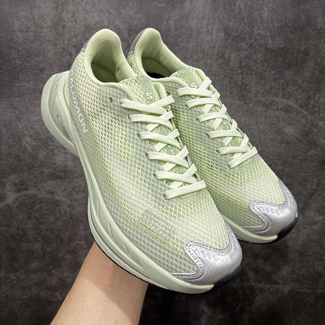 【莞产顶级】MM6马吉拉 x Salomon 萨洛蒙Spectur 2系列 情侣款 网面 厚底 休闲