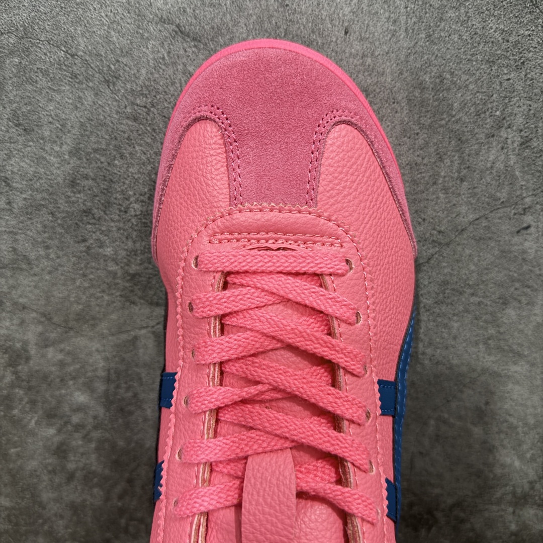 图片[5]-【纯原头层版】Asics Onitsuka Tiger MEXICO 66 亚瑟士鬼冢虎复古经典板鞋 市场王者选手 海外订单工厂出品 目前全市场最好的品质没有之一 纯原小羊皮材料 质感柔软度满分 长期生产补货永不断码 超成熟稳定的做工品控 原装全套纸板楦头开发 原汁原味 完美呈现版型 私模正确鞋底咬花纹路 一比一鞋头弧度高度鞋身弧度 绝不口嗨 细节品控鞋型随意秒杀市面 原档咬花纹路私模大底 一个单元有六个三角形 总体形拼接呈现花瓣状 官方四联吊牌 原装Ortholite轻量化鞋垫 原盒原配 质保卡 说明书 钢印防尘纸 纸板中底带钢印 乳胶组合鞋垫 支持全方位的对比专柜 产品从款式颜色造型上体现出追求舒适和细节的完美 鞋类更是推崇手工制作的严谨与完美 融舒适性与可穿性的设计风格 注重细节的完美和别致魅力 既保持稳重 又不失轻松的时尚感 尺码：36 37 37.5 38 39 39.5 40 40.5 41.5 42 42.5 43.5 44 45-选品中心