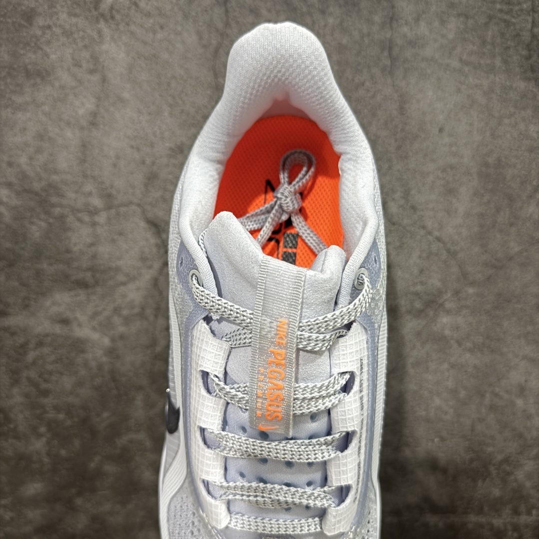 图片[8]-【S版纯原】Nike Pegasus Premium Airscape 舒适百搭减震防滑耐磨透气 低帮跑步鞋     低帮跑步鞋，灰白橙配色，简约又不失活力，上脚超吸睛。  它不仅颜值高，性能更是一绝！  全掌气垫科技，减震防滑超耐磨，每一步都能感受到强劲回弹，给双脚舒适支撑。  透气鞋面，跑步时双脚也能自由呼吸。    #独家原包 原底原料 开模打造  #原厂鞋标 高精密准度  #原楦原纸板开发 匹配原版98%以上  #后跟弧度 正确呈现  #原厂皮料 质感无敌  #皮料切割干净 无任何毛边 清洁度细节完美    货号：HQ2592-002    尺码：35.5 36 36.5 37.5 38 38.5 39 40 40.5 41 42 42.5 43 44 45 46.5-选品中心