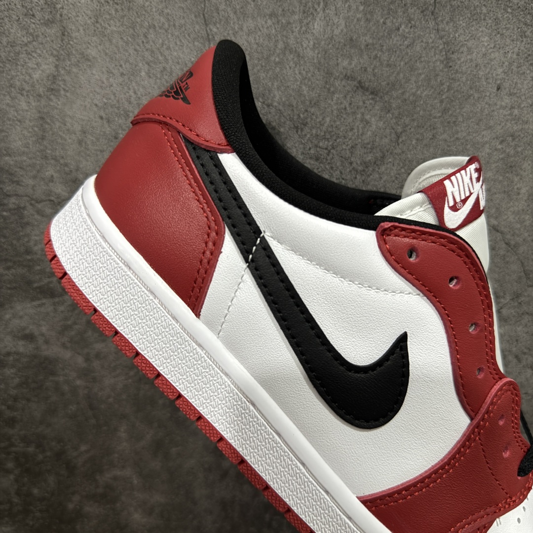 图片[7]-【KZ纯原】Air Jordan 1 Low OG AJ1 乔丹1代 aj1 乔1 低邦 男女同款 乔丹篮球鞋系列 白红芝加哥 原厂原材料软头层皮料 国内一线头部知名大厂出品 高端外贸零售专供品质 版型细节完美 原鞋原楦头纸板开发 原厂防尘纸 极致一眼正品既视感 货号：705329-600 尺码：36-47.5-选品中心