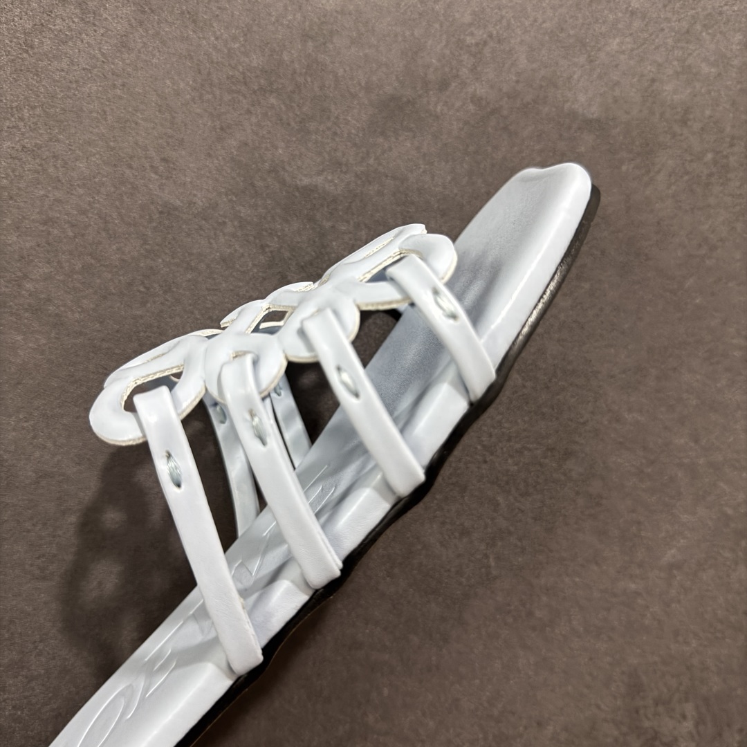 图片[5]-【广东纯原版】Loewe 罗意威〰️25ss Anagram夏日限定新款镂空平底拖鞋 设计感十足 原版定制真皮大底！手工编织工艺 自带松弛感的高级气质，适合搭配极简风、度假风或都市通勤装束 尺码：35-40-选品中心