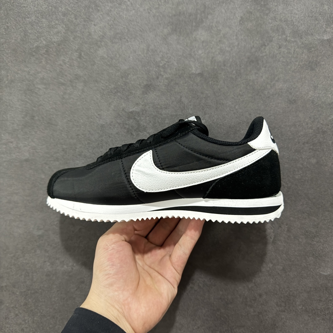 图片[2]-【Top纯原】NK Classic Cortez Leather TXT阿甘复古初代慢跑鞋 HF0263-001 实体平台指令订单 全套原纸板楦头开发 原厂数据大底磨具 一比一鞋头弧度高度鞋身弧度 细节品控鞋型随意对比 正确烫金高频细节 公司级标准检验QC 区分市面一切版本 完美复刻阿甘复古鞋型 尺码：36 36.5 37.5 38 38.5 39 40 40.5 41 42 42.5 43 44 45-选品中心
