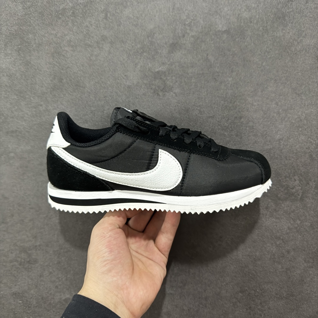 【Top纯原】NK Classic Cortez Leather TXT阿甘复古初代慢跑鞋 HF0263-001 实体平台指令订单 全套原纸板楦头开发 原厂数据大底磨具 一比一鞋头弧度高度鞋身弧度 细节品控鞋型随意对比 正确烫金高频细节 公司级标准检验QC 区分市面一切版本 完美复刻阿甘复古鞋型 尺码：36 36.5 37.5 38 38.5 39 40 40.5 41 42 42.5 43 44 45-选品中心