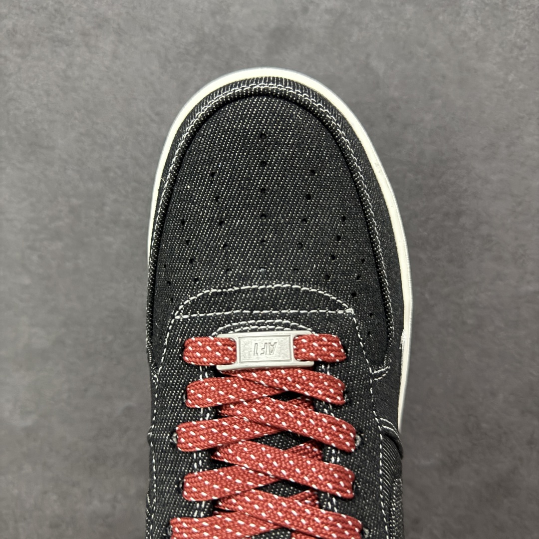  
【定制版】Nike Air Force 1'07 Low 斯图西联名 深灰织布 空军一号低帮休闲板鞋