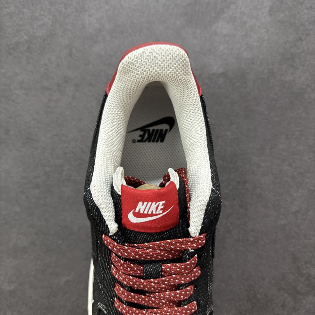  
【定制版】Nike Air Force 1'07 Low 斯图西联名 深灰织布 空军一号低帮休闲板鞋