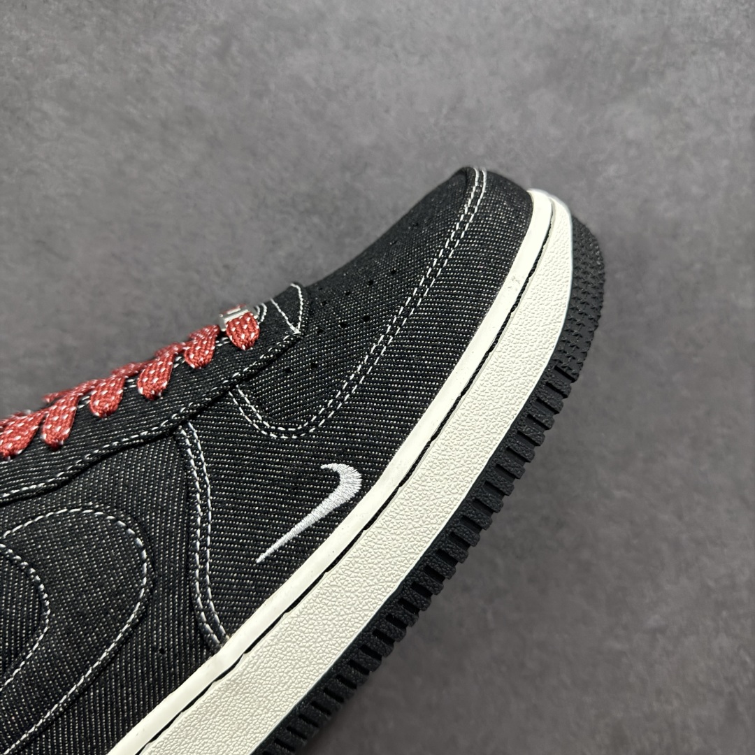  
【定制版】Nike Air Force 1'07 Low 斯图西联名 深灰织布 空军一号低帮休闲板鞋