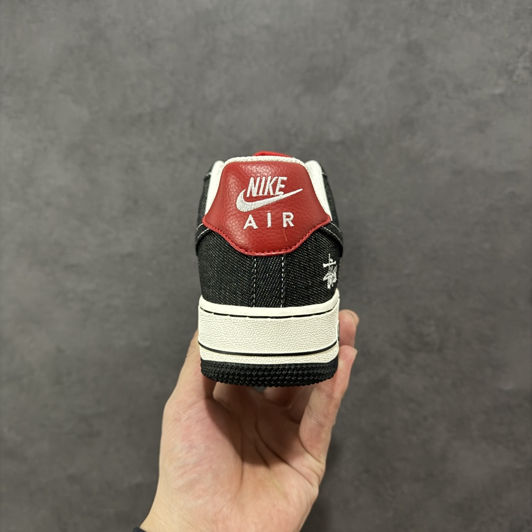  
【定制版】Nike Air Force 1'07 Low 斯图西联名 深灰织布 空军一号低帮休闲板鞋