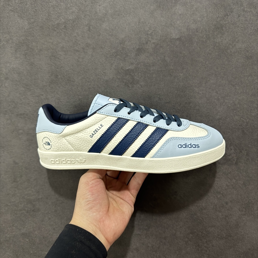 【定制版】海外爆款限量发!高端定制 AD Gazelle Indoor Trainers 北面联名-