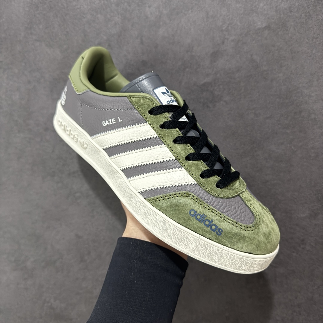 【定制版】海外爆款限量发!高端定制 AD Gazelle Indoor Trainers 古驰联名-