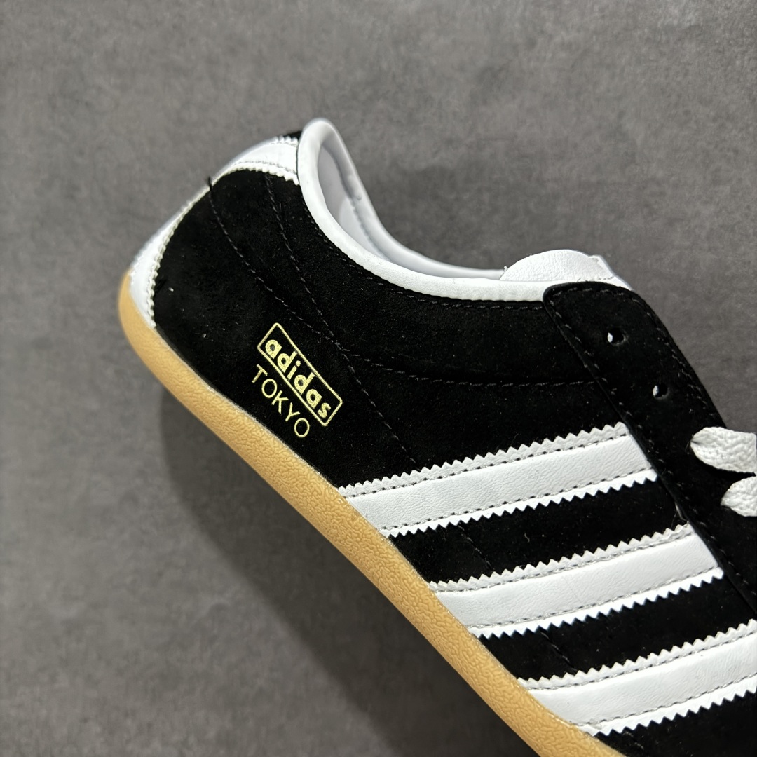 图片[6]-【公司级】Adidas Originals Tokyo 东京限定系列复古百搭薄底德训风低帮休闲运动T头鞋 ORIGINALS 挖掘复古运动基因，将经典与现代完美融合，推出薄底鞋系列，引起潮流趋势。此次COSTS带来的是ADIDAS ORIGINALS TOKYO系列黑白两款百搭配色，鞋款鞋面舒适贴合脚面， 同时采用柔软材质，穿着轻便舒适；中底缓震性能，鞋底有一定弹性，日常穿搭舒适且防滑。 货号：JQ3681 尺码：36 36.5 37.5 38 38.5 39 40 40.5 41 42 42.5 43 44 45-选品中心