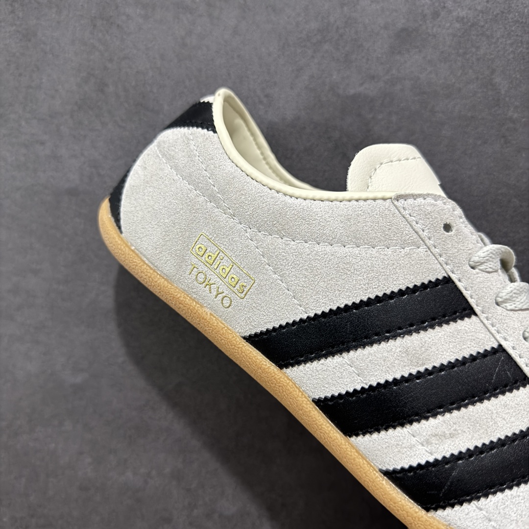 图片[6]-【公司级】Adidas Originals Tokyo 东京限定系列复古百搭薄底德训风低帮休闲运动T头鞋 ORIGINALS 挖掘复古运动基因，将经典与现代完美融合，推出薄底鞋系列，引起潮流趋势。此次COSTS带来的是ADIDAS ORIGINALS TOKYO系列黑白两款百搭配色，鞋款鞋面舒适贴合脚面， 同时采用柔软材质，穿着轻便舒适；中底缓震性能，鞋底有一定弹性，日常穿搭舒适且防滑。 货号：JI0182 尺码：36 36.5 37.5 38 38.5 39 40 40.5 41 42 42.5 43 44 45-选品中心