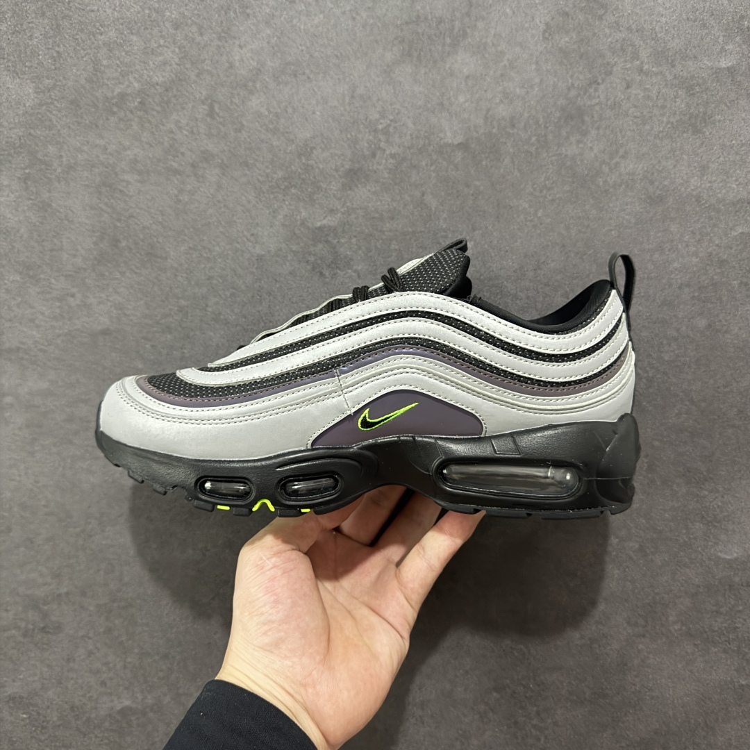 图片[2]-【CK纯原版】Division Street x Nike Air Max 95/97 复刻灰黑 复古休闲跑步鞋 真标原盒 原底原面 正确版型 原版开发 精准细节 市面最高版本 货号：IM2174 001 尺码：39 40 40.5 41 42 42.5 43 44 44.5 45-选品中心
