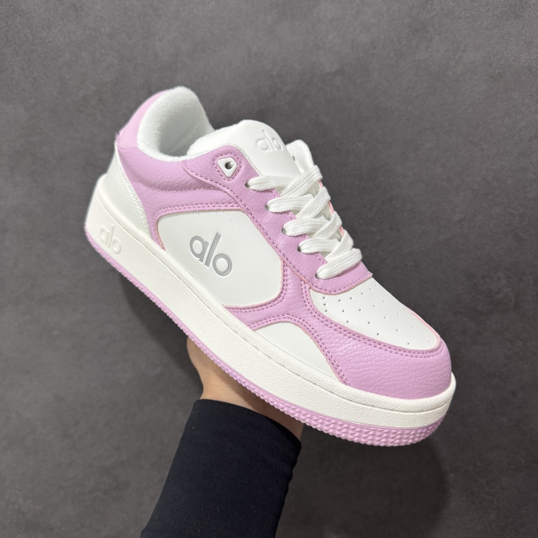图片[3]-【公司级】alo25ss 春夏新款 拼色小白鞋厚底舒适休闲款 alo比耐克更懂女生！上脚超级百搭！而且超级舒适！是厚底款但是上脚一点都不沉重！ 非常轻便！套上袜套搭配更好看！而且还是明星同款推荐～上脚增高显腿细！ 超级适合我们小个子女生～鞋子整体也是经典的拼色撞色设计搭配鞋面细腻的真皮纹路肌理感！！ 尺码：36 36.5 37.5 38 38.5 39 40 40.5 41 42 42.5 43 44 44.5 45-选品中心