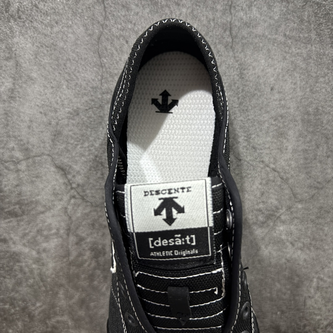  
迪桑特/Descente Chron Tempo Slip-On 时间节奏运动系列复古经典百搭一脚蹬