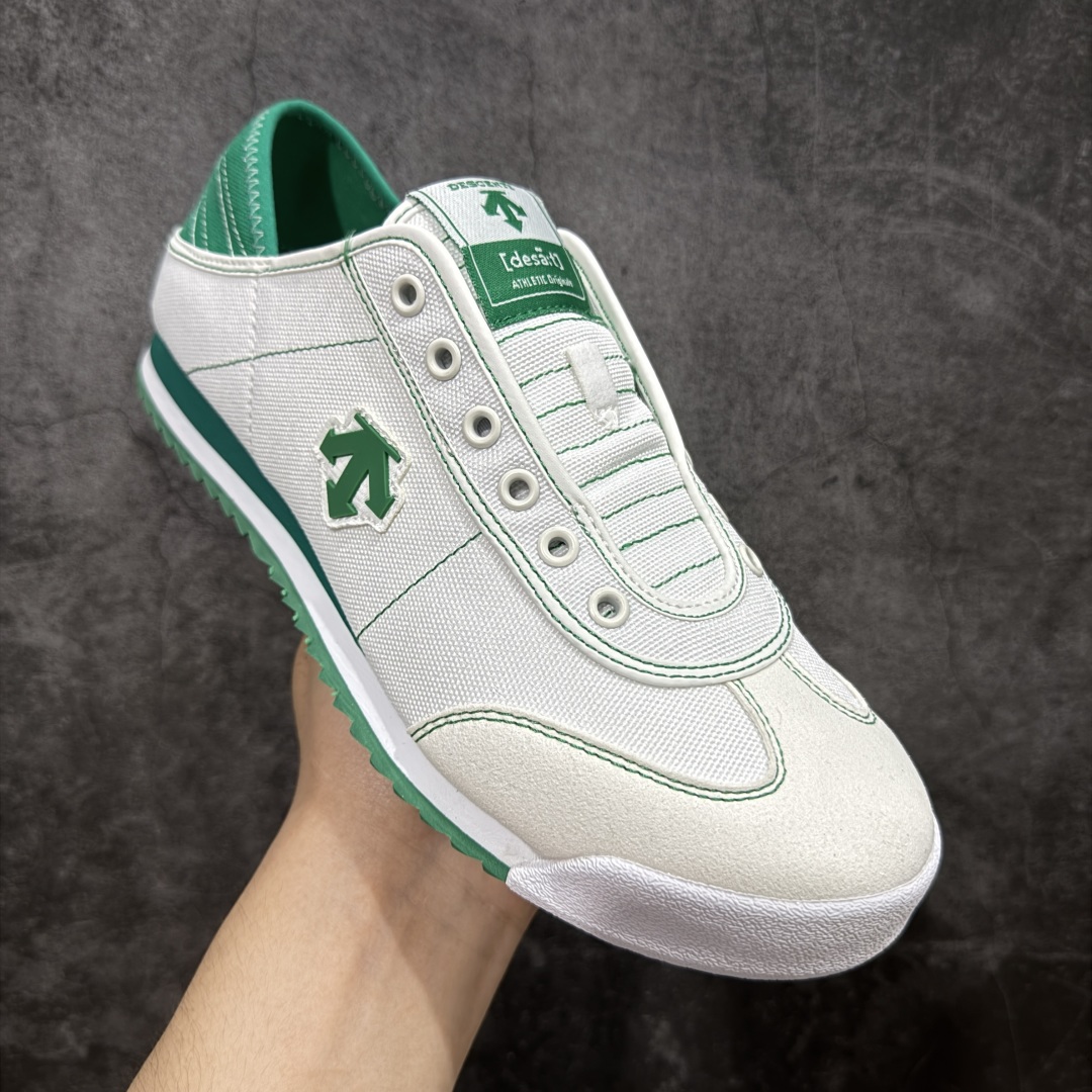  
迪桑特/Descente Chron Tempo Slip-On 时间节奏运动系列复古经典百搭一脚蹬