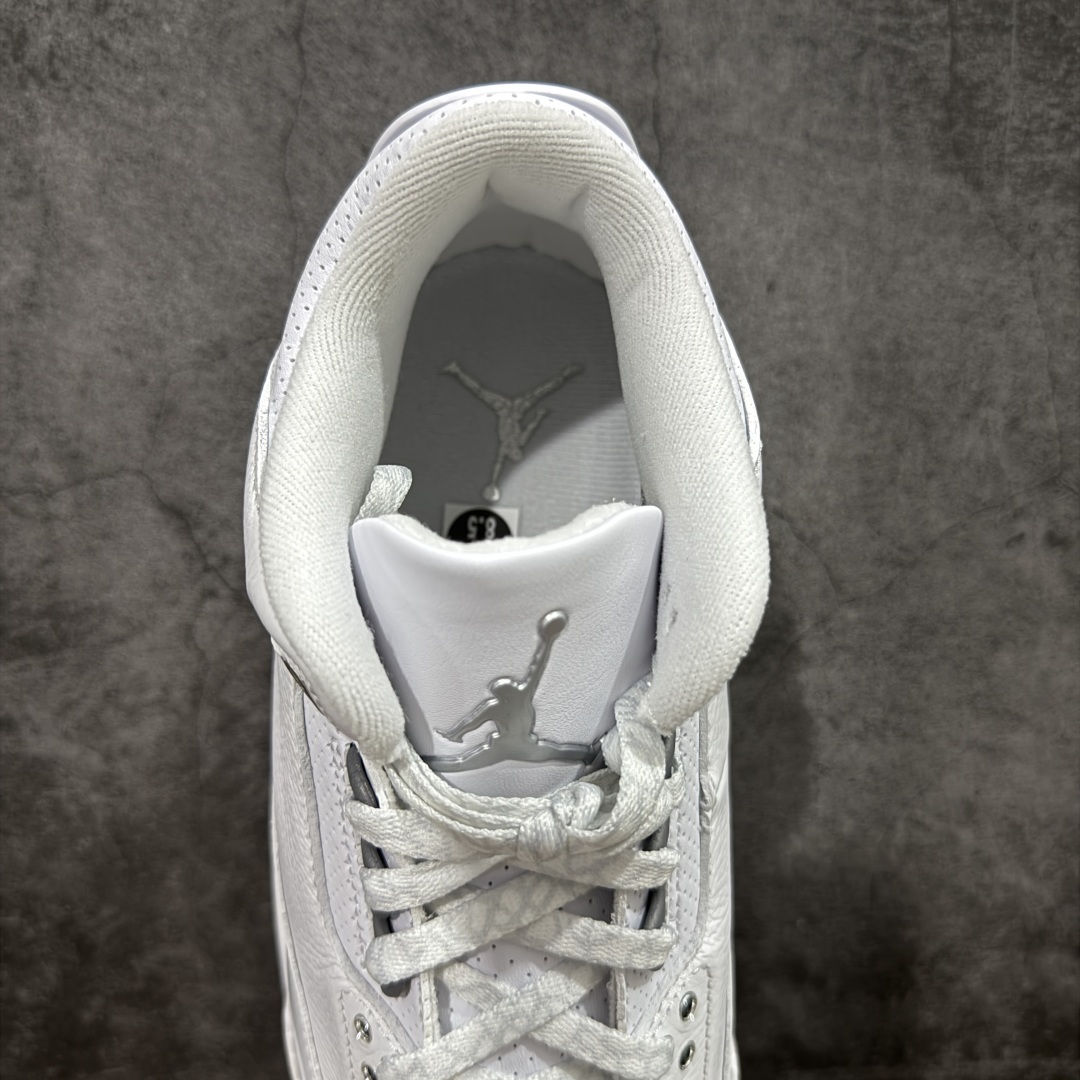 图片[8]-【PK纯原】Air Jordan 3 Retro \”Pure Money\” AJ3 乔丹3代复刻白猫 货号：CT8532-111  国内一线大厂pk出品 匠心打造 原厂皮料原厂数据 全新纸板 模具打造 外贸 平台高端零售专供品质 品质毋庸置疑 一眼正品既视感 细节均已解码 尺码：36 36.5 37.5 38 38.5 39 40 40.5 41 42 42.5 43 44 44.5-选品中心