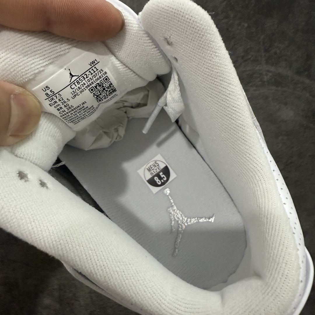  
【外贸纯原】Air Jordan 3 Retro Pure Money AJ3 乔丹3代复刻白猫 
