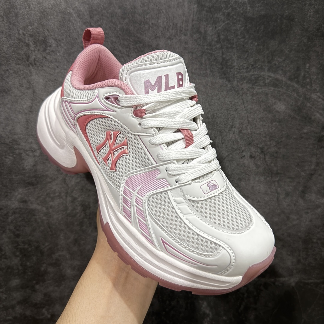 【纯原版】MLB Winner Chunky 25新款 NY百搭舒适休闲潮流运动厚底增高 防滑耐磨
