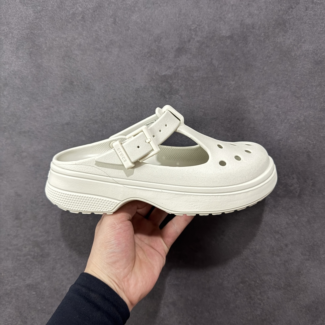 【莞产原厂】Crocs Classic Clog 卡骆驰经典简约休闲沙滩洞洞拖鞋凉鞋 玛丽珍款 透明防水袋包装 注意配件需单独购买 同步官方尺码：M3（34-35）M4（36-37） M5（37-38）M6（38-39）M7（39-40）-选品中心