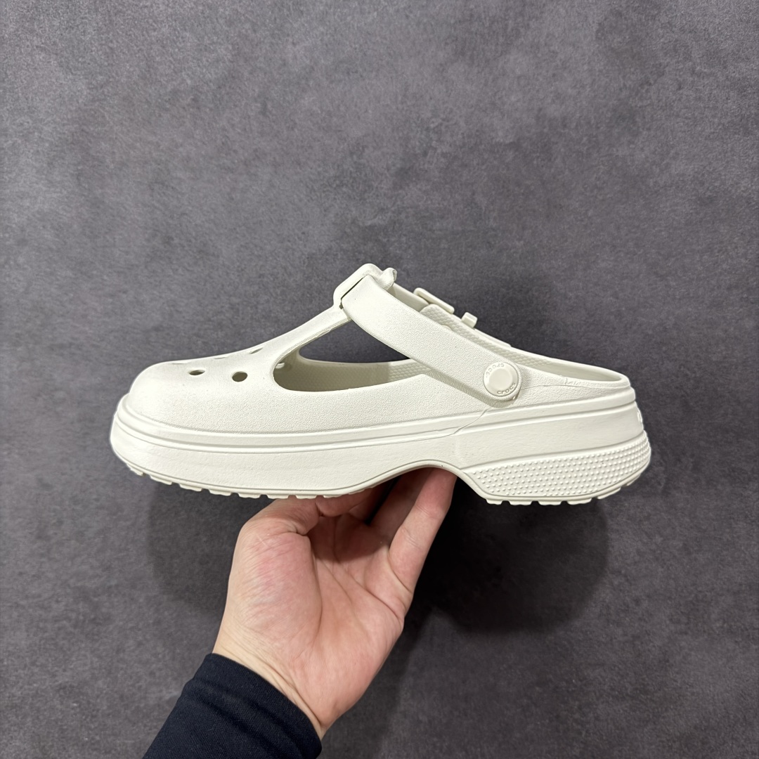 图片[2]-【莞产原厂】Crocs Classic Clog 卡骆驰经典简约休闲沙滩洞洞拖鞋凉鞋 玛丽珍款 透明防水袋包装 注意配件需单独购买 同步官方尺码：M3（34-35）M4（36-37） M5（37-38）M6（38-39）M7（39-40）-选品中心