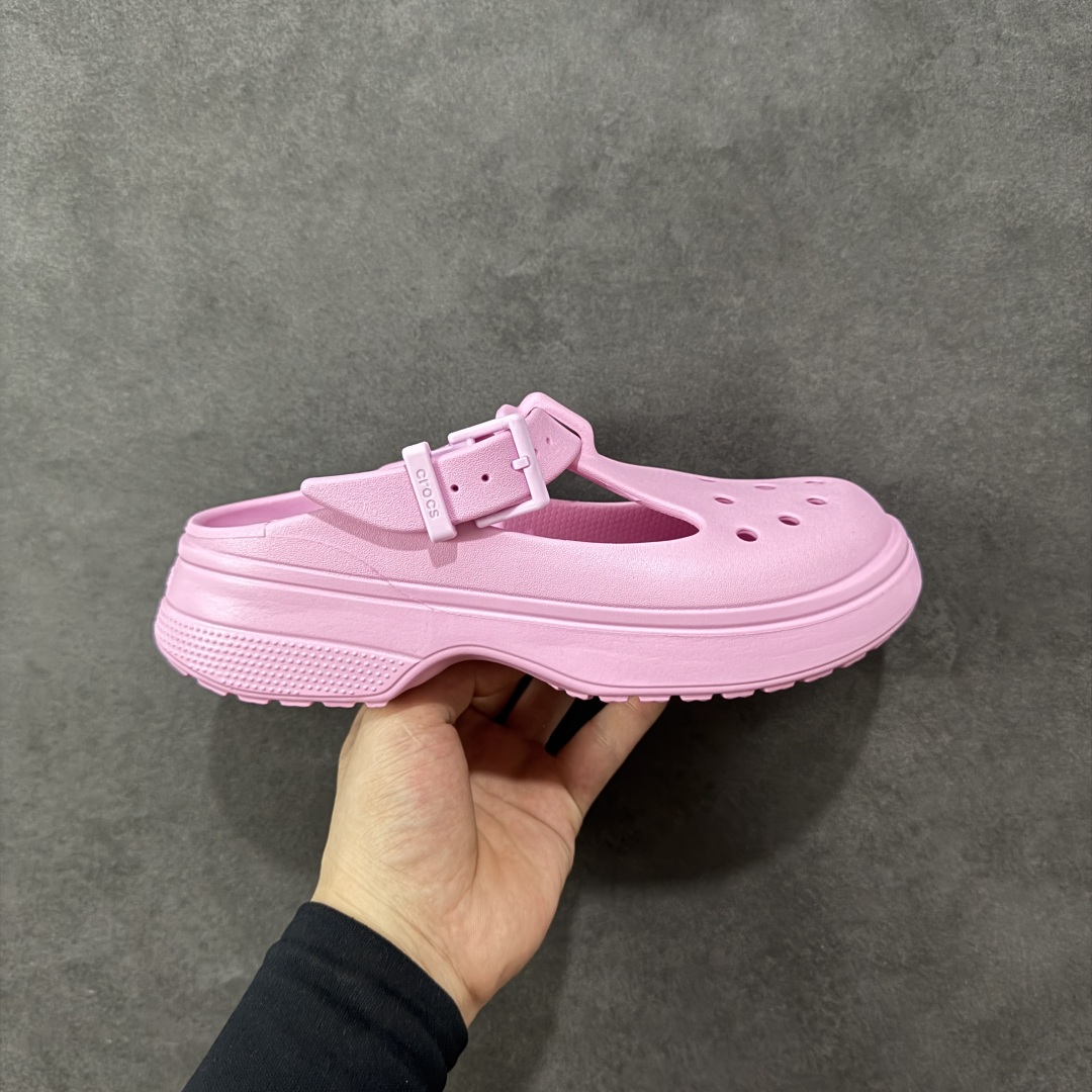 【莞产原厂】Crocs Classic Clog 卡骆驰经典简约休闲沙滩洞洞拖鞋凉鞋 玛丽珍款 透明防水袋包装 注意配件需单独购买 同步官方尺码:M3(34-35)M4(36-37) M5(37-38)M6(38-39)M7(39-40)-选品中心