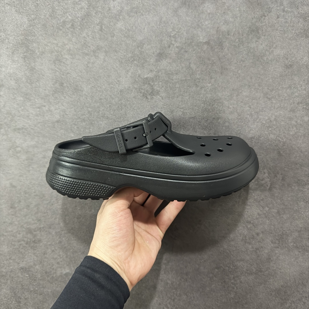 【莞产原厂】Crocs Classic Clog 卡骆驰经典简约休闲沙滩洞洞拖鞋凉鞋 玛丽珍款 透明防水袋包装 注意配件需单独购买 同步官方尺码:M3(34-35)M4(36-37) M5(37-38)M6(38-39)M7(39-40)-选品中心