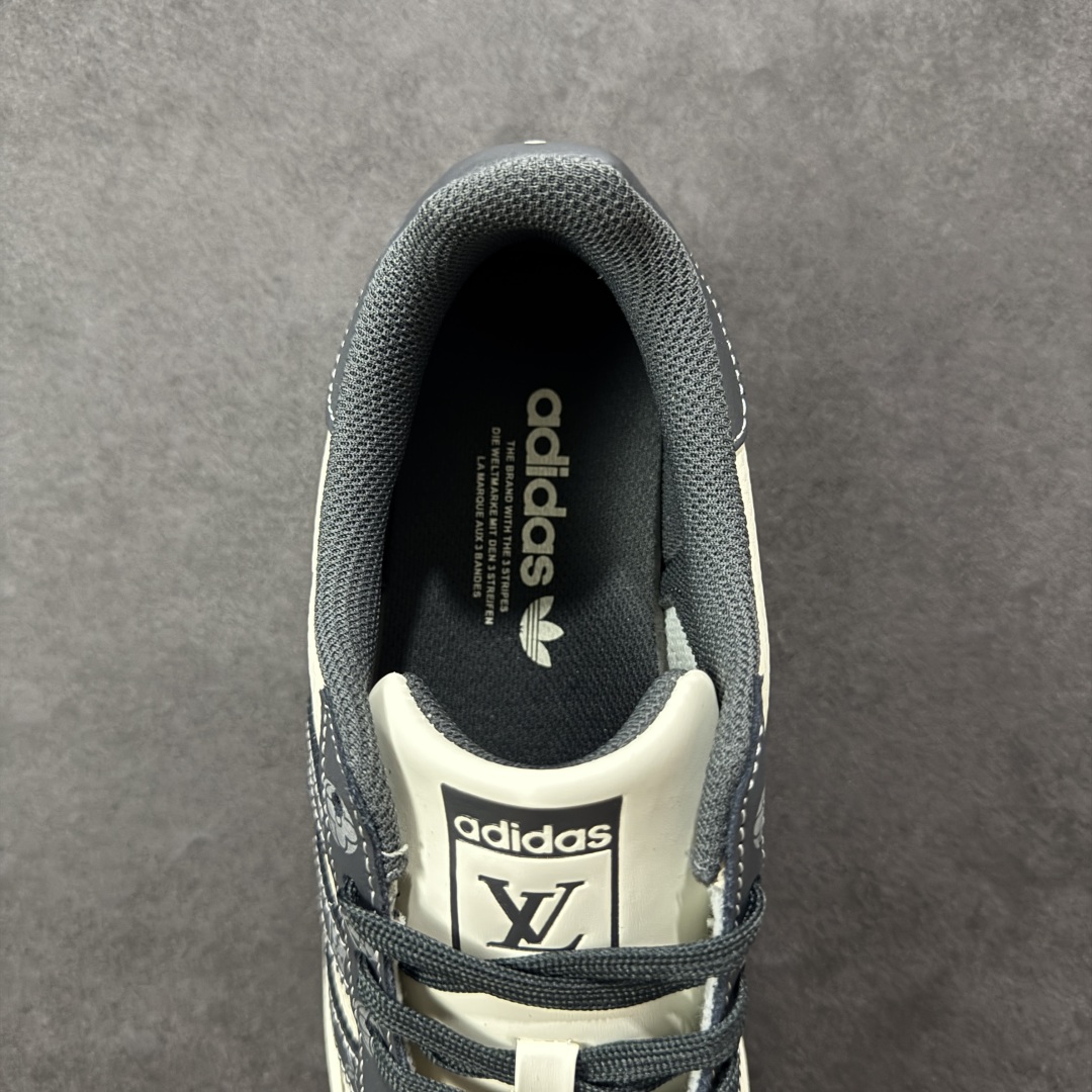 图片[7]-【定制版】AD Originals Superstar x LV 采用全新头层拼接皮革材质 后跟采用特色3D立体印字 渠道正品订单 诠释市场最高工艺水平 全鞋进口头层皮料打造 区别市面普通真标版本，进出专柜无压力 货号：AD8009 尺码：36-45-选品中心