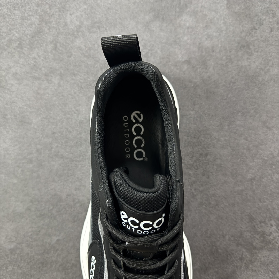  
【广东纯原版本】ECCO爱步男鞋夏季新款时尚运动鞋 潮流拼接华夫鞋健步鞋 复古跑鞋老爹鞋 品质牛皮与